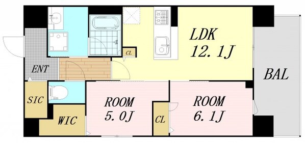 IBC Residence Westの物件間取画像